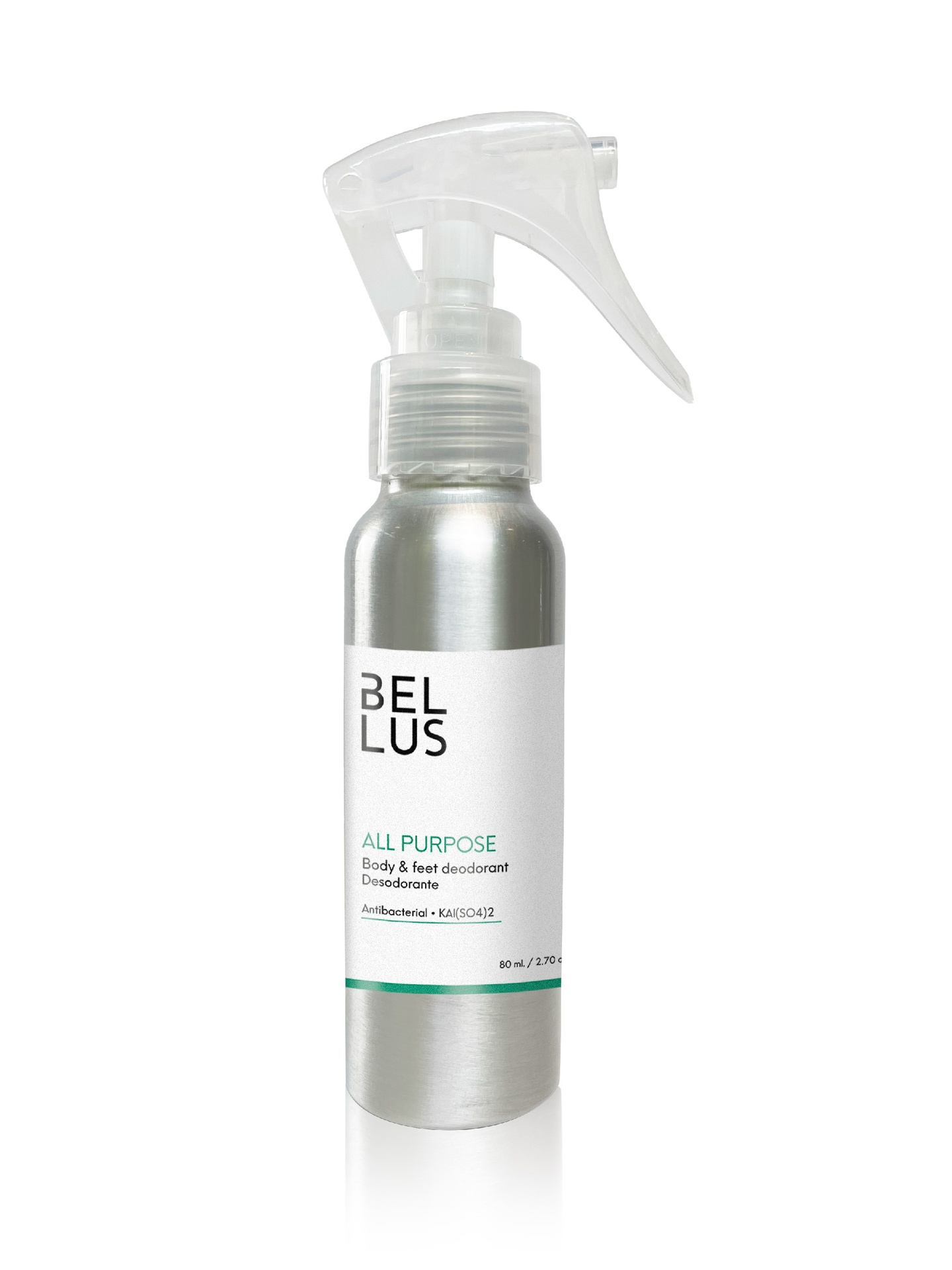 1.1 Bellus all purpose deodorant / desodorante 80 ml